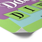 Vaters Diner Custom Kitchen Print Poster (Ecke)