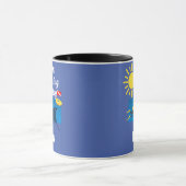 Vaters Diving Buddy Design - Combo-Tasse Tasse (Zentrum)