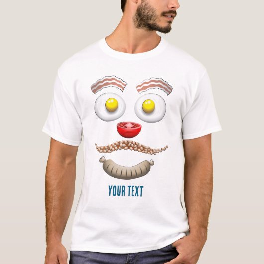 Vaters englisches Frühstück T-Shirt (Vorderseite)
