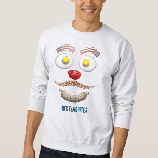 Vaters Favoriten zum Vatertag Sweatshirt (Vorderseite)