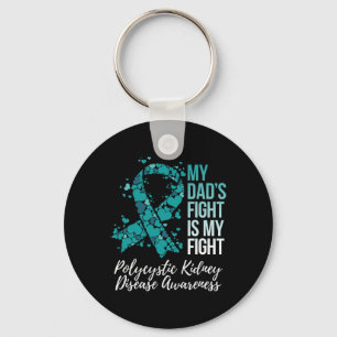 Vater's Fight Polycystic Kidney Disease Pkd Awaren Schlüsselanhänger