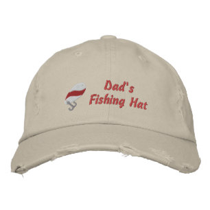Vaters Fishing Hat Custom Personalisiert Bestickte Baseballkappe