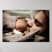 Vaters Foto Poster (Vorne)