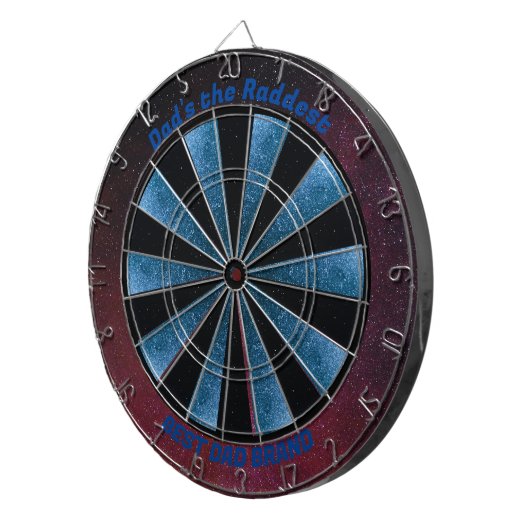 Vaters galaktischer Champion Dartboard Dartscheibe (Vorderseite rechts)
