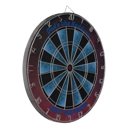 Vaters galaktischer Champion Dartboard Dartscheibe (Vorderseite Links)