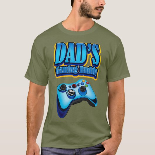 Vaters Gaming Buddy T-Shirt (Vorderseite)