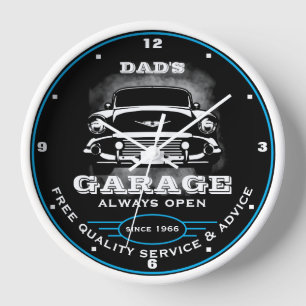 Vaters Garage oder ein Name immer offene Fünfziger Uhr