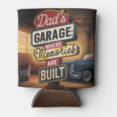 Vaters Garage Retro Vintages Autozeichen Dosenkühler (Vorderseite)