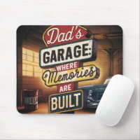 Vaters Garage Retro Vintages Autozeichen