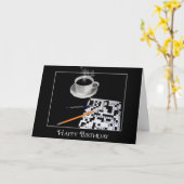 Vaters Geburtstag-Kreuzworträtsel Karte (Gelbe Blume)