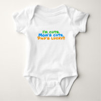 Vaters Glückspilz! Babykarosserieanzug!
