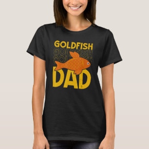 Vaters Goldfisch Unterwasserfisch Aquarist Fischpf T-Shirt