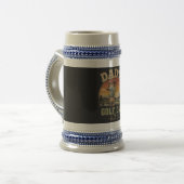 Vaters Golf Tag Bierglas (Vorderseite Links)