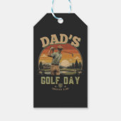 Vaters Golf-Tag Geschenkanhänger (Vorderseite)
