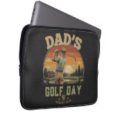 Vaters Golf-Tag Laptopschutzhülle (Vorne Rechts)