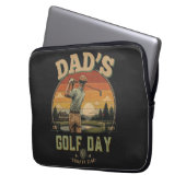 Vaters Golf-Tag Laptopschutzhülle (Vorderseite Links)