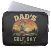 Vaters Golf-Tag Laptopschutzhülle (Vorderseite)