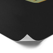 Vaters Golf-Tag Poster (Ecke)