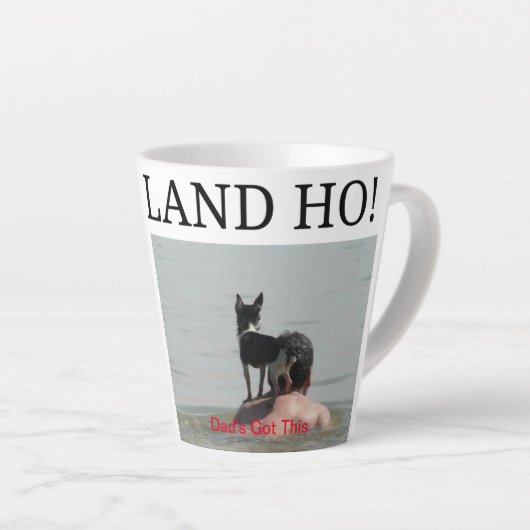 Vaters Got diesen letzten Cup Milchtasse (Rechte Ecke)