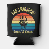 Vaters GRILLEN - Grillen und Schüchtern Dosenkühler (Vorderseite)