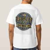 Vaters Hemd Vatertag T-Shirt (Rückseite)