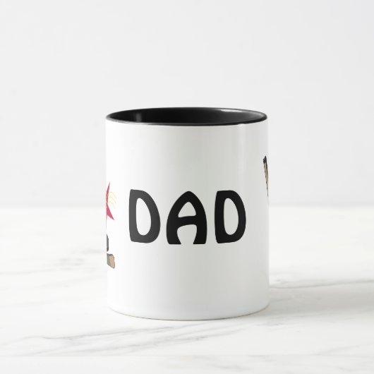 Vaters Hockey-Cup Tasse (Zentrum)