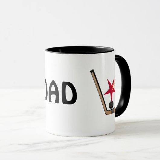 Vaters Hockey-Cup Tasse (VorderseiteRechts)