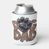 Vaters Hund Birthday Golf Geschenk Dosenkühler (Kanne Vorderseite)