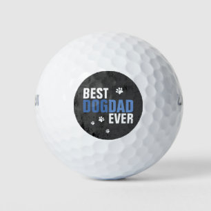 Vaters Hundetag Blau Golfball
