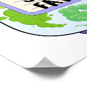 Vaters Jar von Furz Poster (Ecke)