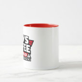 Vaters Kaffee Nicht Berühren Tasse (Zentrum)