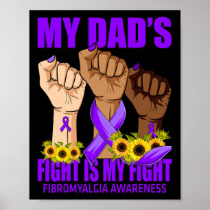 Vaters Kampf ist mein Kampf gegen Fibromyalgie Poster