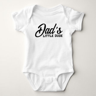 Vaters kleiner Typ Niedlich Baby Boy Kids Strampler