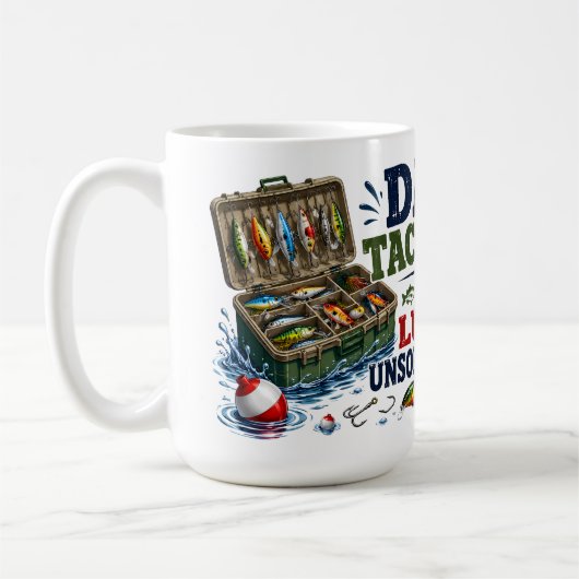 Vaters Köderbox Köder & Ratschläge Tasse (Links)