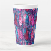 Vaters Krawattensammlung Große Keramik-Latte-Mug Milchtasse (Vorderseite)