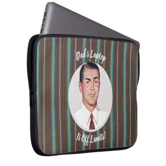 Vaters Laptop ist aus den Limits! Laptopschutzhülle (Vorne Rechts)