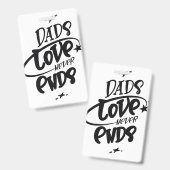 Vaters Liebe endet nie Ausweis (Vorder- & Rückseite)