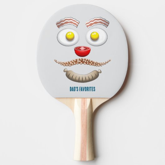 VATER'S LIEBLINGE TISCHTENNIS SCHLÄGER (Vorderseite)