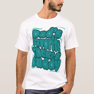 Vaters Lieblings-Angelausrüstung Lustiges Design T-Shirt