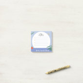 Vaters Lieblingssachen - individualisierbarer Vate Post-it Klebezettel (Auf Schreibtisch)