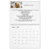 Vaters Lieblingsspeisen Kalender (Mär 2027)