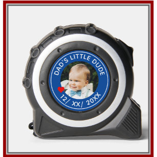 VATERS LITTLE TYP Foto Datum blau Maßband