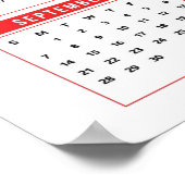 Vaters Männerhöhle 2025 Kalender Poster (Ecke)