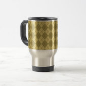 Vaters Mit Monogramm Reisecoffee-Mug-Geschenk Reisebecher (Vorderseite Links)