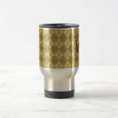 Vaters Mit Monogramm Reisecoffee-Mug-Geschenk Reisebecher (Mittel)