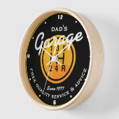 Vaters oder irgendein Name Garage Gold Shift Knobl Uhr (Winkel)