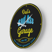 Vaters oder irgendein Name ist schlecht für eine G Große Wanduhr (Winkel)