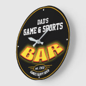 Vaters oder irgendein Namensspiel-u. Große Wanduhr (Winkel)