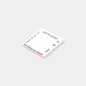 Vaters Post-It-Notes Post-it Klebezettel (angewinkelt)