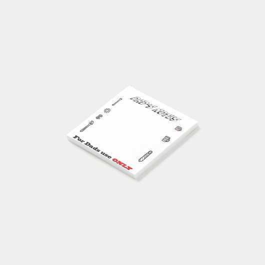 Vaters Post-It-Notes Post-it Klebezettel (angewinkelt)